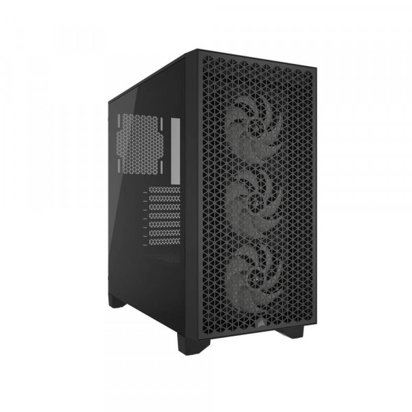 Vỏ Case Corsair 3000D Tempered Glass Màu Đen (CC-9011251-WW)
