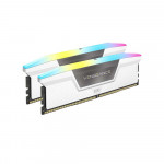 RAM Corsair Vengeance RGB 32GB (16GBx2) DDR5 Bus 6000MHz White (CMH32GX5M2E6000C36W)