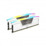 RAM Corsair Vengeance RGB 64GB (32GBx2) DDR5 Bus 5600MHz White (CMH64GX5M2B5600C40W)
