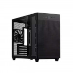 Vỏ Case ASUS PRIME AP201TG (M-ATX/ Màu Đen/ Kèm 1 fan)