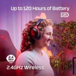Tai Nghe HyperX Cloud III Wireless Đỏ/ Đen (77Z46AA)