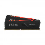 Ram Kingston Fury Beast RGB 32GB (2x16GB) DDR4 3600MHz (KF436C18BBAK2/32)