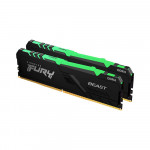 Ram Kingston Fury Beast RGB 32GB (2x16GB) DDR4 3600MHz (KF436C18BBAK2/32)