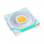 Quạt Tản Nhiệt Lian-Li UNI Fan SL Wireless LCD 120 Triple White (12SLLCD1W3W)