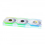 Quạt Tản Nhiệt Lian-Li UNI Fan SL Wireless LCD 120 Triple White (12SLLCD1W3W)
