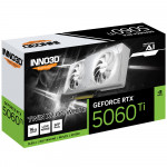 Card Màn Hình INNO3D GeForce RTX 5060Ti Twin X2 OC WHITE 16GB GDDR7 (N506T2-16D7X-191073W)