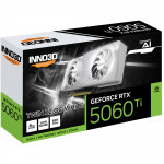 Card Màn Hình INNO3D GeForce RTX 5060Ti Twin X2 OC White 8GB GDDR7 (N506T2-08D7X-193075W)
