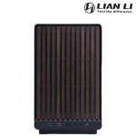 Vỏ Case Lian Li DAN-A3 Black M-ATX Glass, Wooden Panel (A3X-WDG)