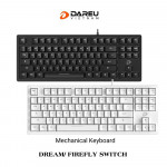 Bàn Phím Cơ Gaming DAREU EK87 v2 Màu Trắng (2 Sides RGB Strip, Blue/ Brown/ Red D Switch)