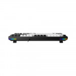 Bàn Phím Cơ Gaming DAREU EK87 v2 PBT White Black (2 Sides RGB Strip, Multi-Led, PBT Double Shot OEM Profile, DareU Dream Switch)