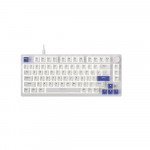 Bàn Phím Cơ Gaming DAREU EK75 White (2 Sides RGB Strip, DareU Dream / Firefly Switch, Type-C)