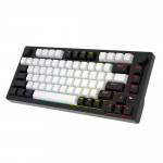 Bàn Phím Cơ Gaming DAREU EK75 White x Black (2 Sides RGB Strip, DareU Dream Switch, Type-C)