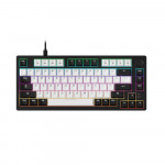 Bàn Phím Cơ Gaming DAREU EK75 White x Black (2 Sides RGB Strip, DareU Dream Switch, Type-C)