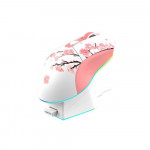 Chuột Gaming DAREU EM901X RGB Pink - Superlight Fast Charging Dock