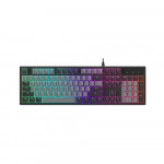 Bàn Phím Cơ Gaming DAREU EK104 PBT Grey Black (2 Sides RGB Strip, Multi-Led, PBT Double Shot OEM Profile, DareU Dream/Firefly Switch)