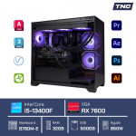 PC Đồ Họa Design 3D - Core i5 13400F/32GB/RX 7600