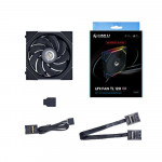 Quạt Tản Nhiệt Lian-Li UNI Fan TL Wireless 120 Triple Black (12TL1W3B)