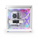 Vỏ Case NZXT H9 Flow RGB (2025) All White (CM-H92FW-R1)
