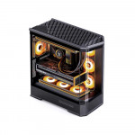Vỏ Case Jonsbo D400 Black (Mid Tower/ ATX/ Đen)