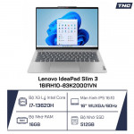 Laptop Lenovo IdeaPad Slim 3 16IRH10-83K20001VN Core i7-13620H/ 16GB/ 512GB/ 16 Inch WUXGA/ 60Hz/ Win 11/ Xám
