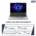 Laptop Lenovo LOQ 15IRX10 83JE006PVN Core i7-13650HX/ 24GB/ 512GB/ 15.6 Inch FHD/ RTX 5050/ Win 11/ Xám