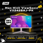 Màn Hình ViewSonic VX2428AJ-PK 23.8 Inch/ FHD/ IPS/ 240Hz/ 0.5ms/ loa