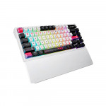 Bàn Phím Cơ Asus Rog Azoth X (Wireless/ OLED LCD/ NXSWV2/ US/ PBT/ Trắng)