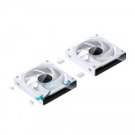 Quạt Tản Nhiệt Jonsbo ZK-120W 3 In 1 Infinity White