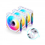 Quạt Tản Nhiệt Jonsbo ZL-120W 3 In 1 Infinity White