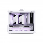 Vỏ Case Jonsbo C6 Max White (Mini Tower/ M-ATX/ Trắng)
