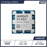 CPU AMD Ryzen 7 9800X3D 4.7GHz (5.2GHz Max Boost)/ 104MB Cache/ 8 Cores/ 16 Threads (100-000001084) - Hàng Tray
