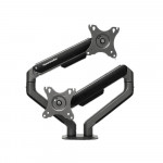 Giá Đỡ Màn Hình Human Motion T6 Pro Black Dual New Edition 2025