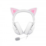 Tai Nghe Gaming Razer Kraken Kitty V2 Kitty Ears - White (RZ04-04730600-R3M1)