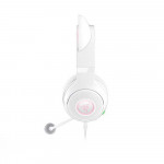 Tai Nghe Gaming Razer Kraken Kitty V2 Kitty Ears - White (RZ04-04730600-R3M1)