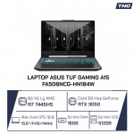 Laptop Asus TUF Gaming A15 FA506NCG-HN184W Ryzen 7-7445HS/ 16GB/ 512GB SSD/ RTX 3050/ 15.6 Inch FHD/ Win 11/ Đen