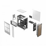 Vỏ Case Fractal Design North Chalk White (ATX/ Mid Tower/ Màu Trắng)