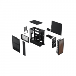 Vỏ Case Fractal Design North Charcoal Black (ATX/ Mid Tower/ Màu Đen)