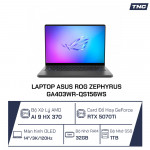 Laptop Asus ROG Zephyrus GA403WR-QS156WS Ryzen AI 9 HX 370/ 32GB/ 1TB SSD/ 14.0 Inch 3K/ RTX 5070Ti/ Win 11/ Xám