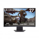 Màn Hình Gaming LG UltraGear 27GS60QC-B (27 Inch/ VA/ QHD/ 180Hz/ 1ms/ Cong)