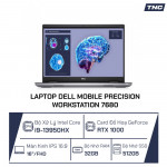 Laptop Dell Mobile Precision Workstation 7680 Core i9-13950HX/ 32GB/ 512GB/ RTX 1000/ 16 inch FHD+/ Win 11 Pro