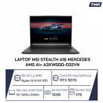 Laptop MSI Stealth A16 Mercedes AMG AI+ A3XWGGG-032VN Ryzen AI 9 HX 370/ 32GB/ 2TB SSD/ RTX 5070/ 16 Inch QHD+/ Win 11/ Xám