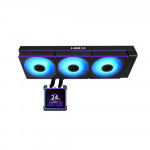 Tản Nhiệt Nước Lian Li Hydroshift II LCD-S 360TL Wireless Fan Black (GHS2LCDS36TB)