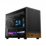 Vỏ Case Gamdias ATHENA M4M Wood Black ARGB (CAATHEM4MWBLGA)