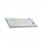 Bàn Phím Cơ Logitech G Pro X TKL Lightspeed Tactile Switch White (920-012149)