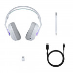 Tai Nghe Gaming Logitech G522 Lightspeed White (981-001551)