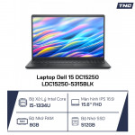 Laptop Dell 15 DC15250 LDC15250-5315BLK Core i5-1334U/ 8GB/ 512GB SSD/ 15.6 Inch FHD/ Win 11/ Carbon Black
