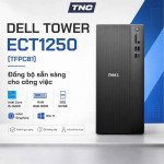 PC Dell Tower ECT1250 (TFPC81) Màu Đen | Intel Core i5-14400 | RAM 8GB DDR5 | 512GB SSD | Intel Graphics | K&M | BL | Win 11 SL