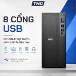 PC Dell Tower ECT1250 (TFPC812) Màu Đen | Intel Core i5-14400 | RAM 16GB DDR5 | 512GB SSD | Intel Graphics | K&M | BL | Win 11 SL