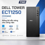 PC Dell Tower ECT1250 (TFPC812) Màu Đen | Intel Core i5-14400 | RAM 16GB DDR5 | 512GB SSD | Intel Graphics | K&M | BL | Win 11 SL