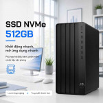 Máy Tính Để Bàn HP Pro Tower 280 G9 (B91LWAT) Màu Đen | Intel Core i5-13500 | RAM 8GB | 512GB SSD | Intel UHD Graphics | USB Keyboard & Mouse | Win 11